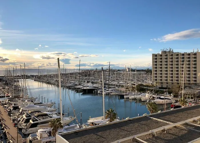 Lägenhet Climatise Avec Superbe Vue Port *
